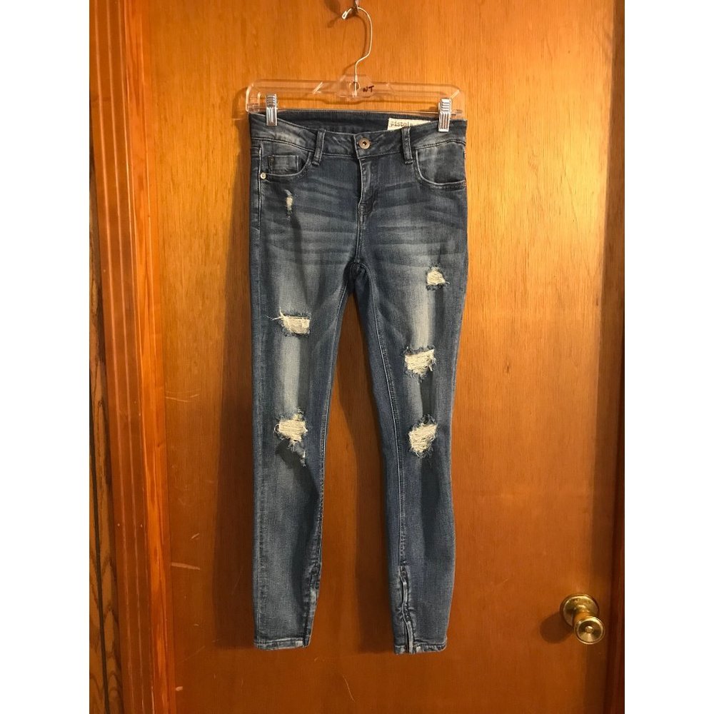 Pistola jr. Size 26” distressed jeans